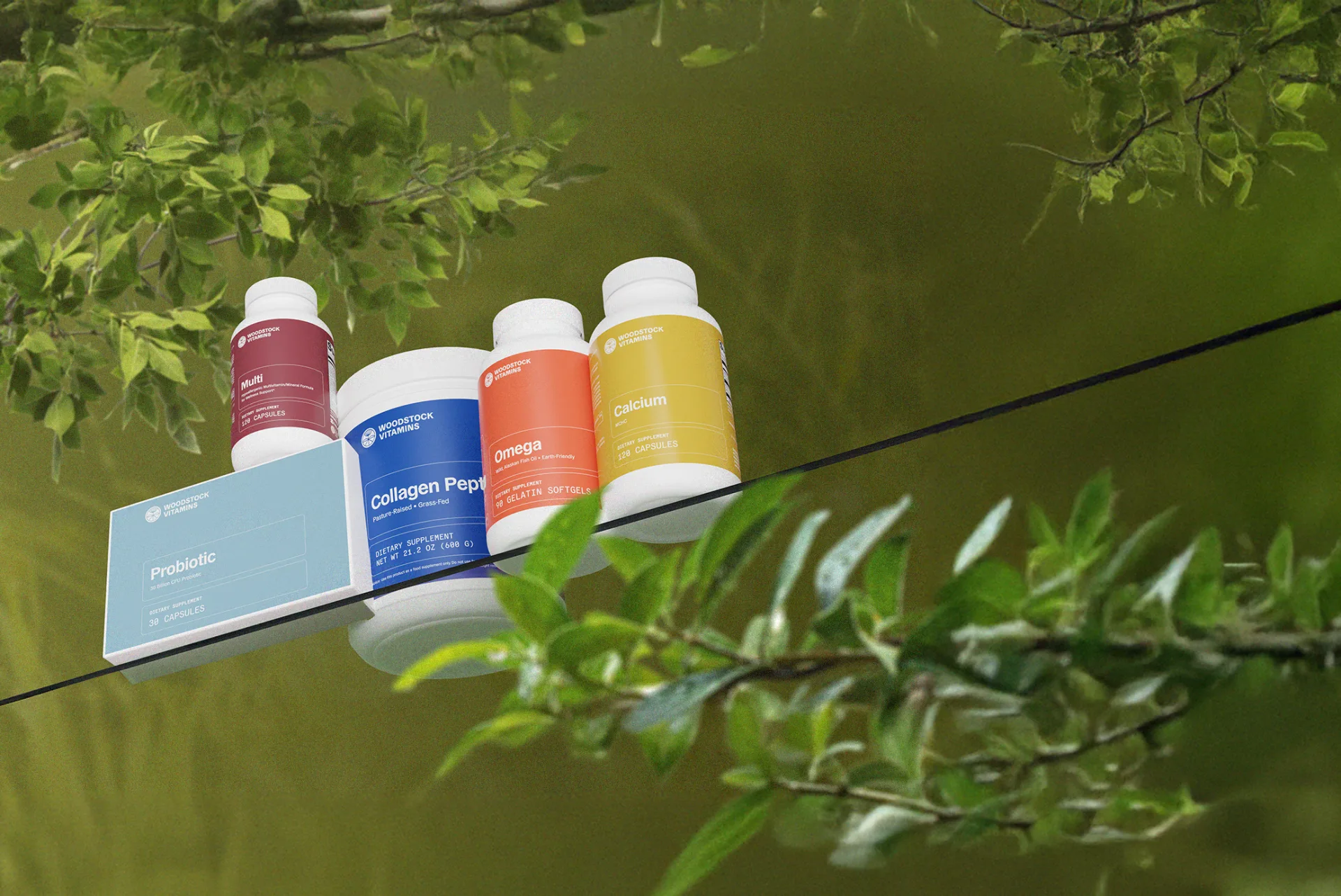 Woodstock Vitamins First Five foundational supplement set