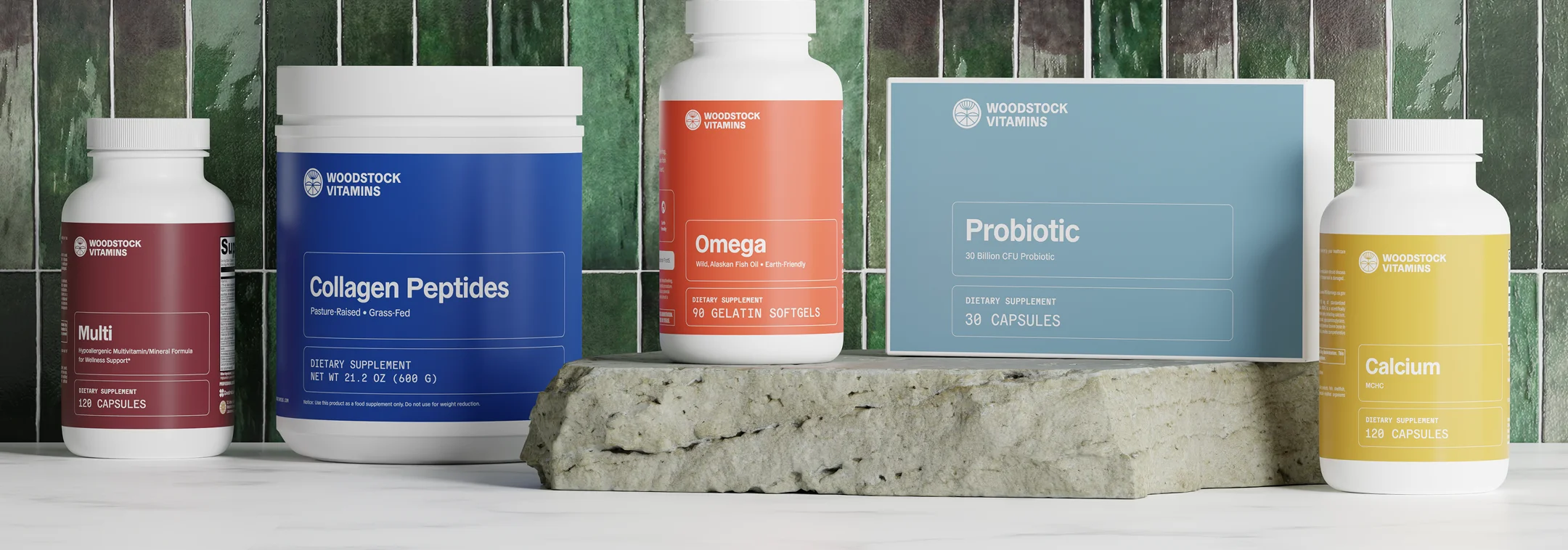 The First5 — Omega, Probiotic, Calcium, Collagen, Multi
