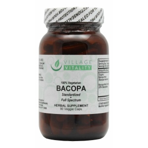 Bacopa- 90 Veggie Capsules- Front