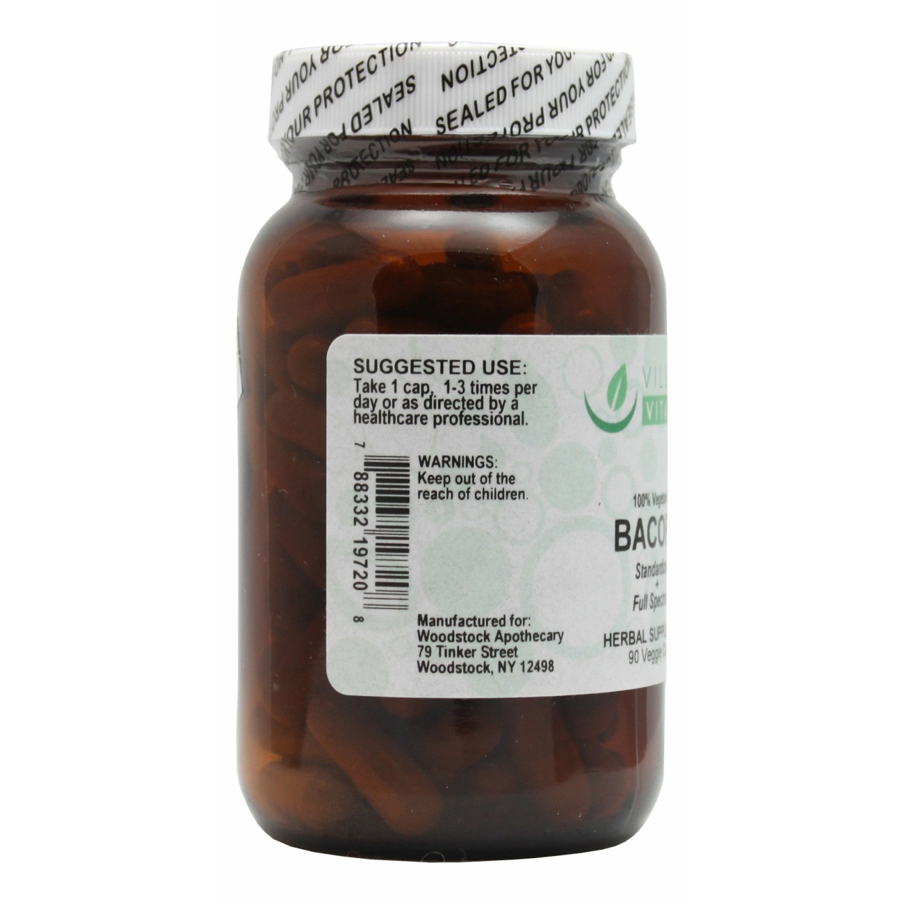 Bacopa- 90 Veggie Capsules- Info