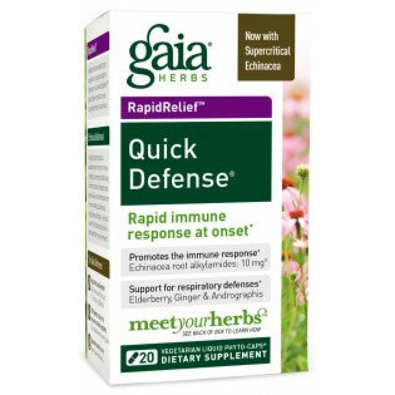 Gaia Quick Defense - 20 Capsules