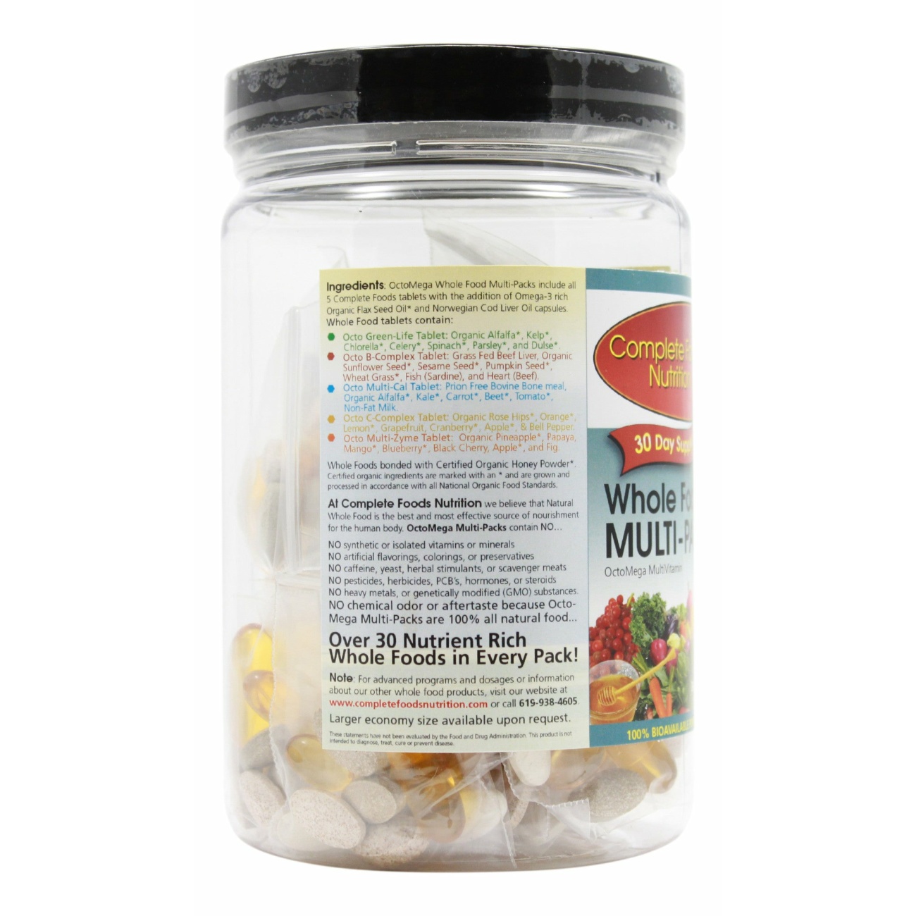 Whole Food Mult-Packs - 30 Packets Info