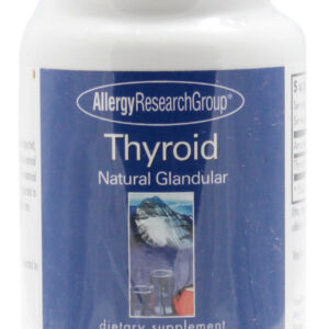 Thyroid Glandular - 100 Capsules - Front