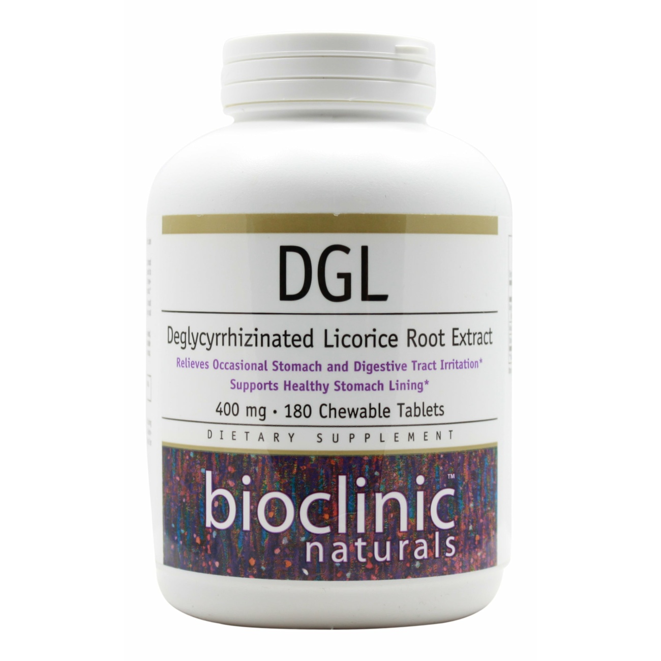 Bioclinic DGL 400 mg Chewable Tablets