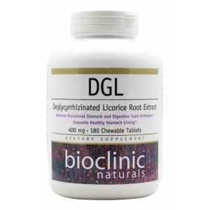 DGL 400 mg - 180 Chewable Tablets Front