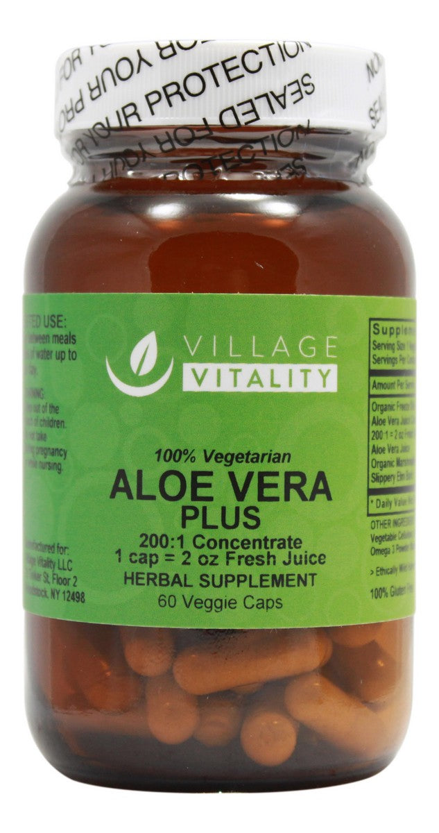 Aloe Vera Plus - 60 Capsules - Front