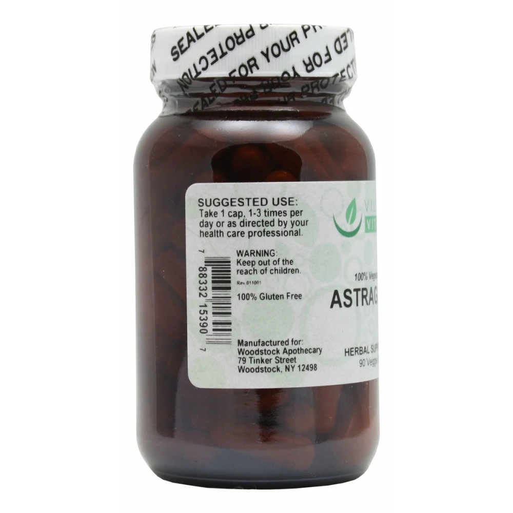 Astragalus Root - 90 Capsules - Info