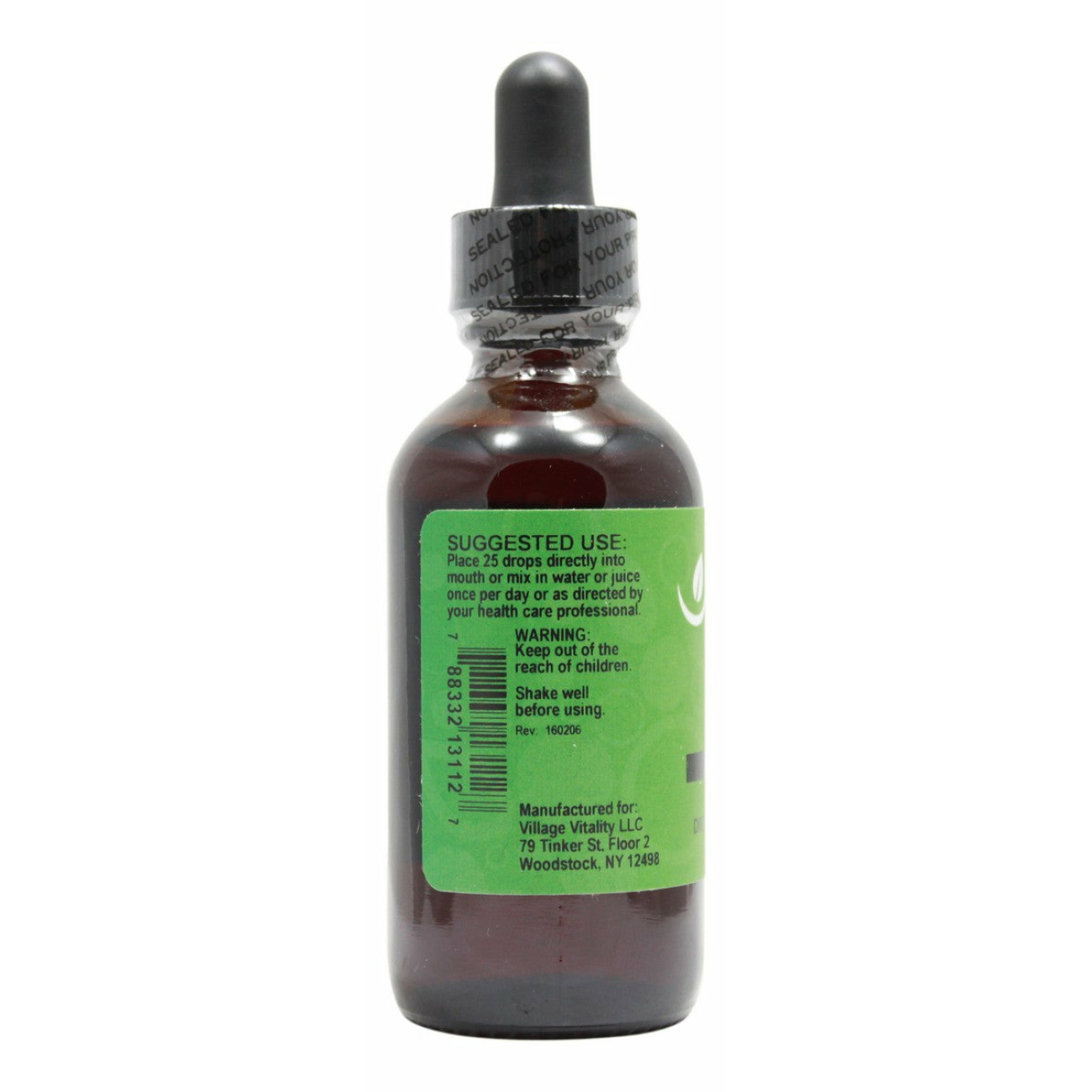 B12 1,000 mcg Liquid Raspberry- 2 oz- Info