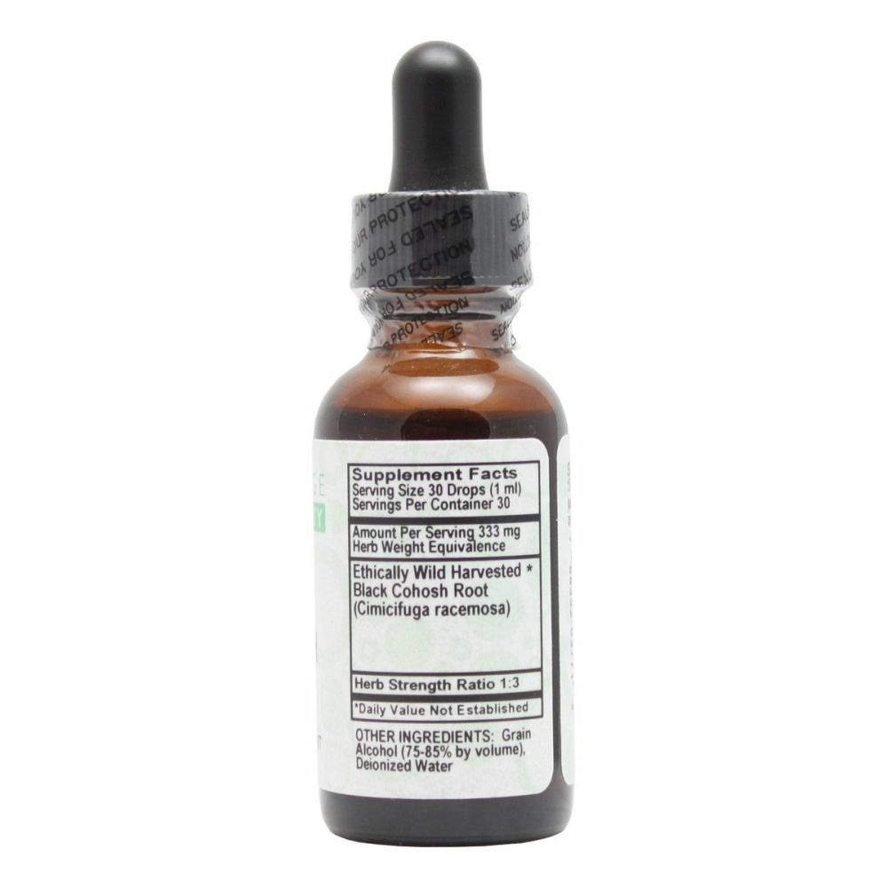Black Cohosh- 1 oz- Supplement Facts