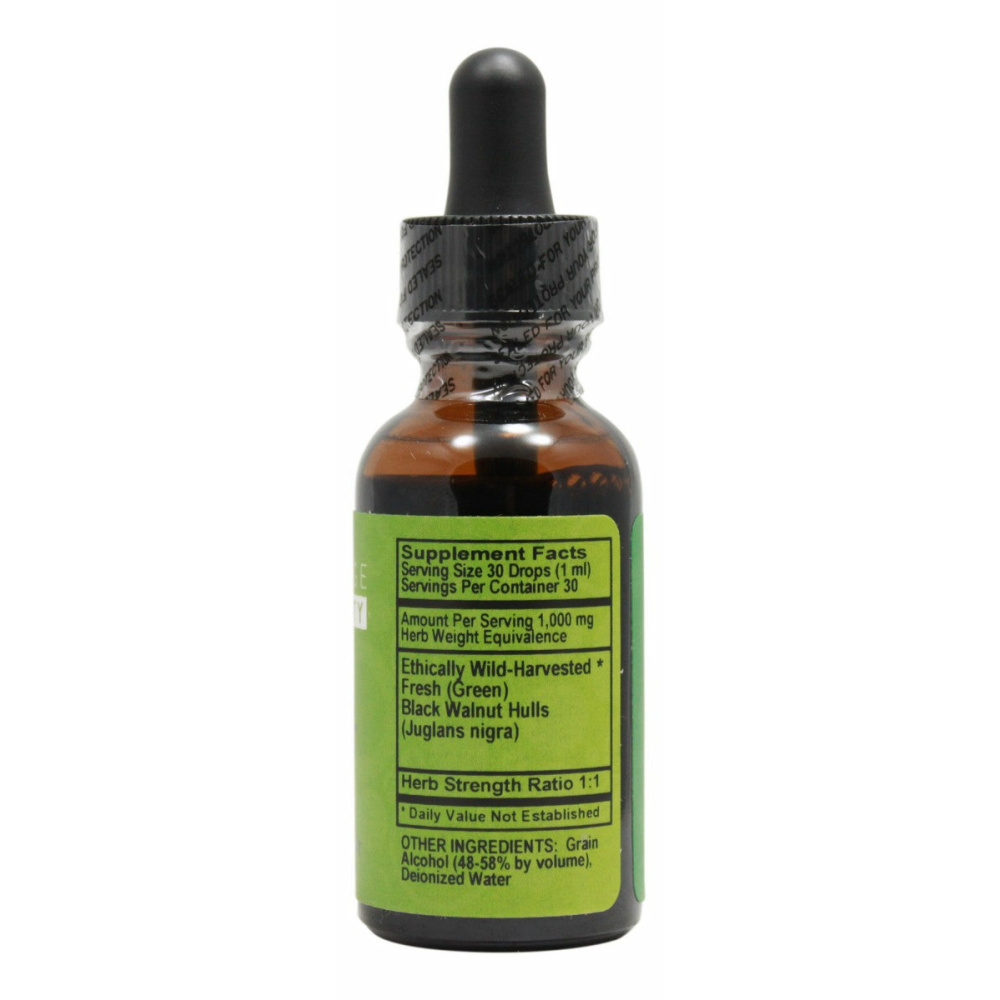 Black Walnut- 1 oz Liquid- Supplement Facts
