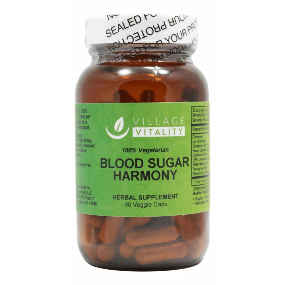 Blood Sugar Harmony- 90 Capsules- Front