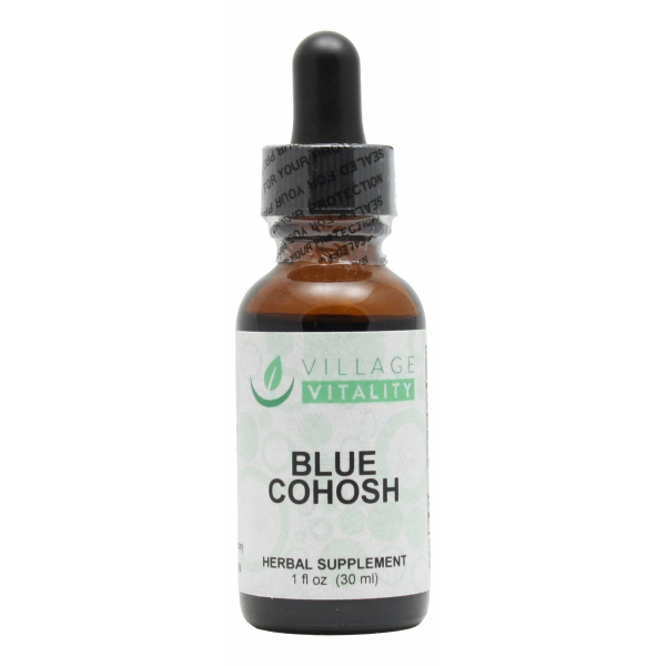 Blue Cohosh- 1 oz Liquid- Front