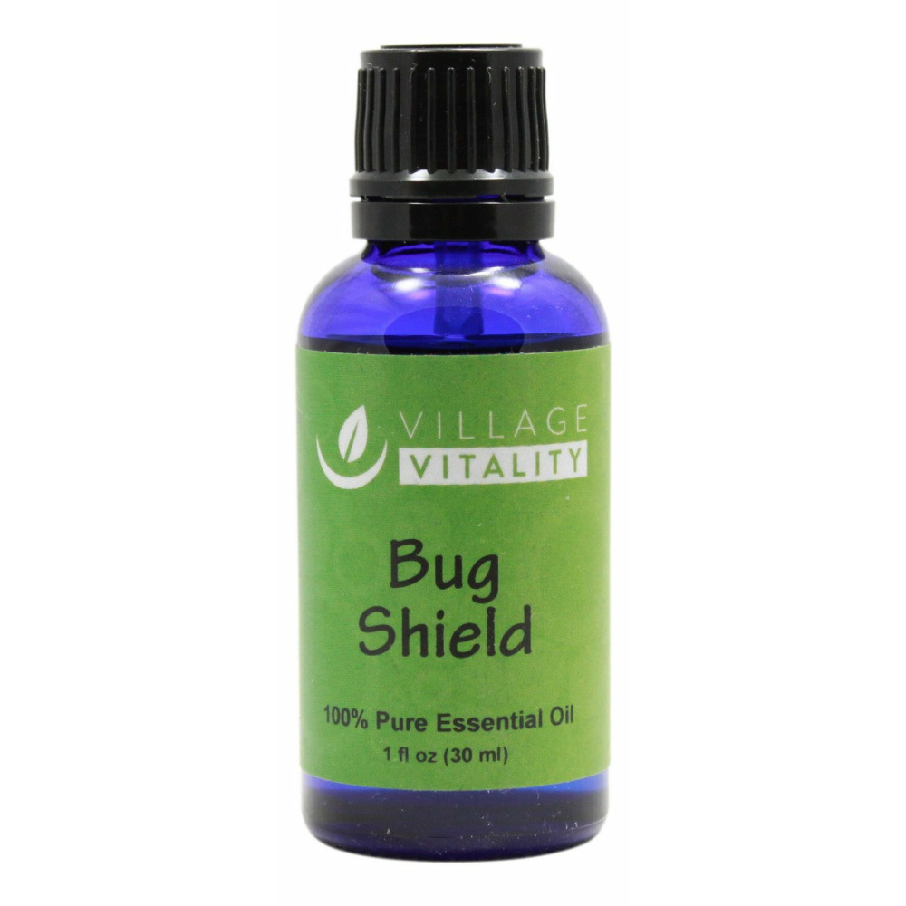 Bug Shield Essential Oil- 1 oz- Front