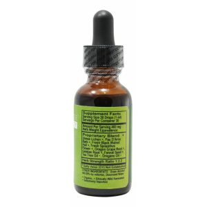 Candida Rescue - 1 oz Liquid - Supplement Facts