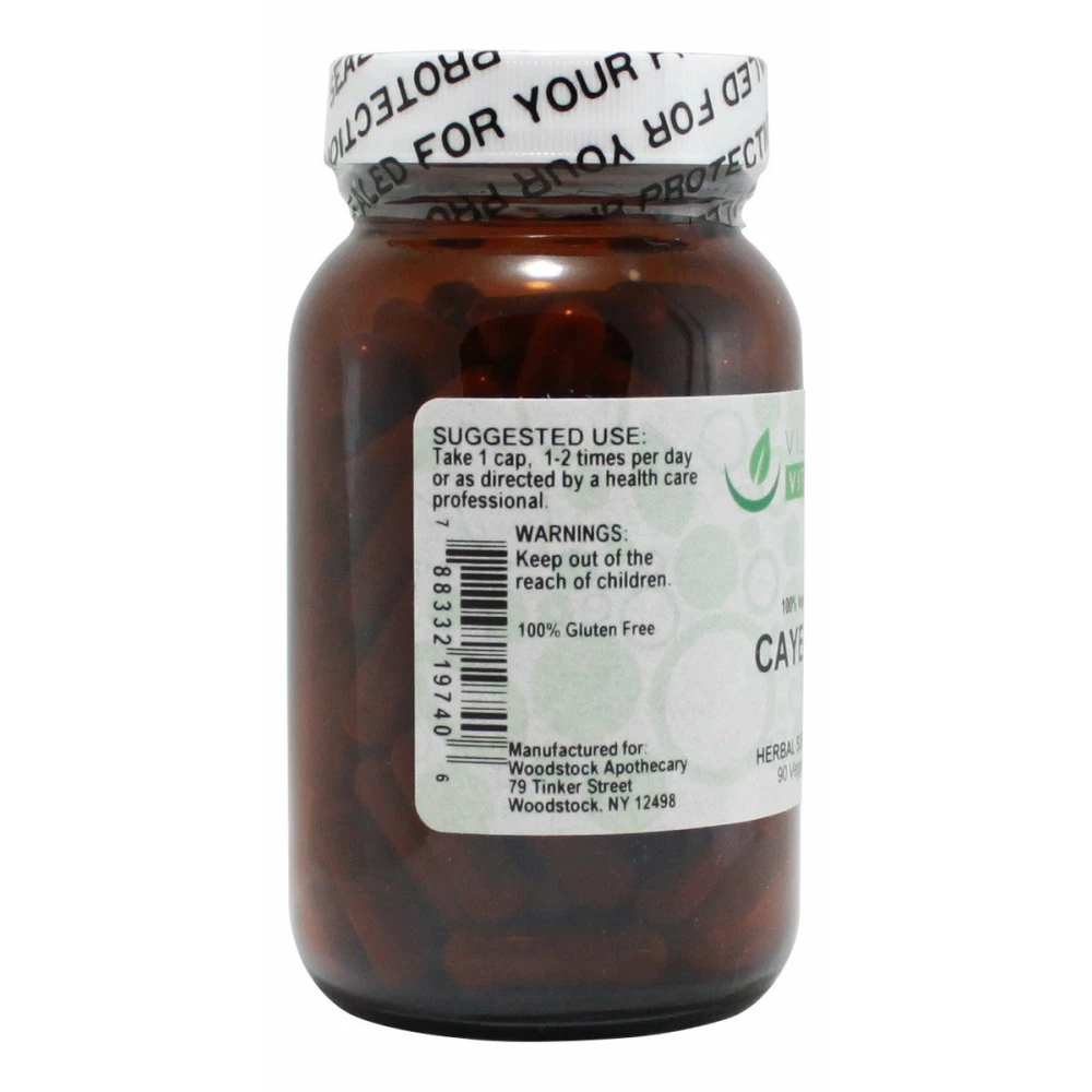 Cayenne - 90 Capsules - Information