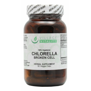 Chlorella (Broken Cell) - 90 Capsules - Front