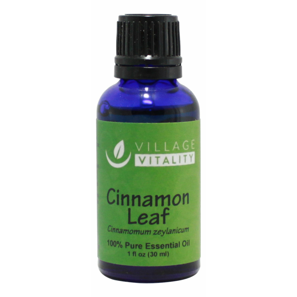 Cinnamon Leaf Essential Oil - 1 oz - Front