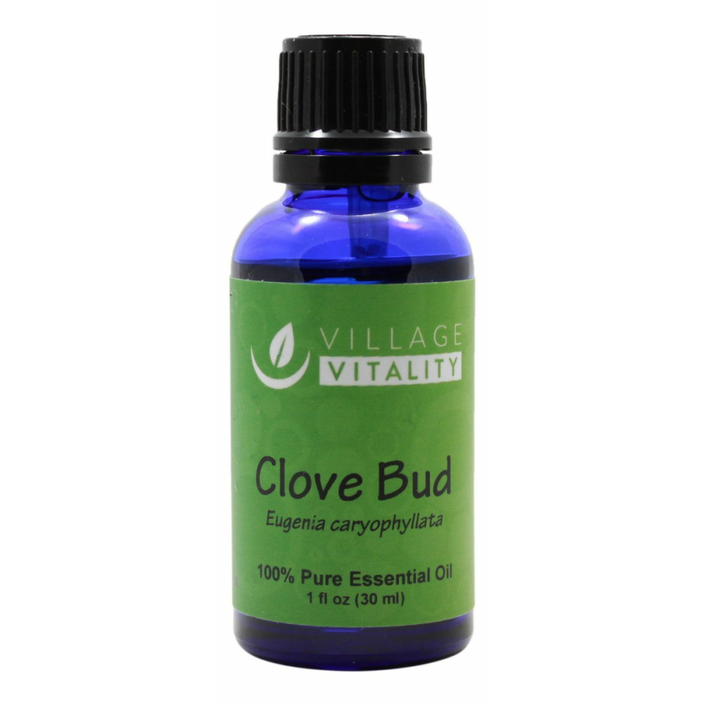 Clove  Bud Essential Oil - 1 oz - Front
