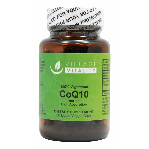 CoQ10 100mg - 60 Capsules - Front