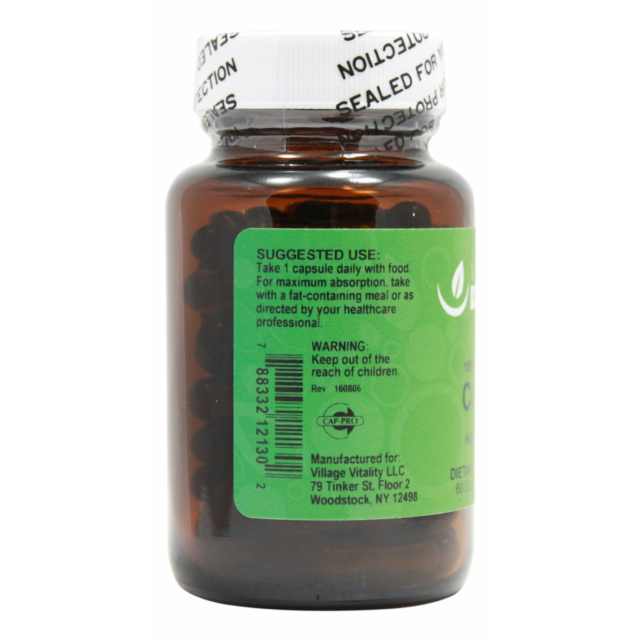 CoQ10 100mg - 60 Capsules - Information