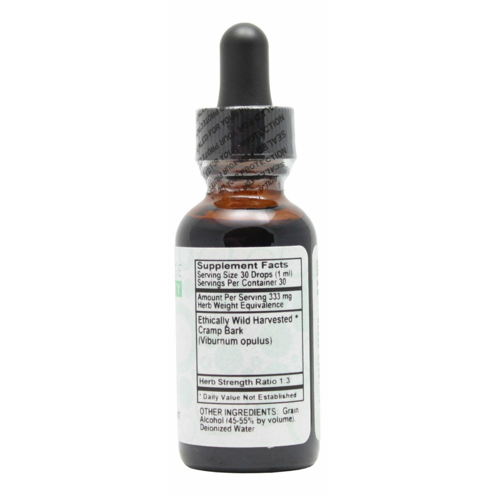 Cramp Bark - 1 oz Liquid - Supplement Facts