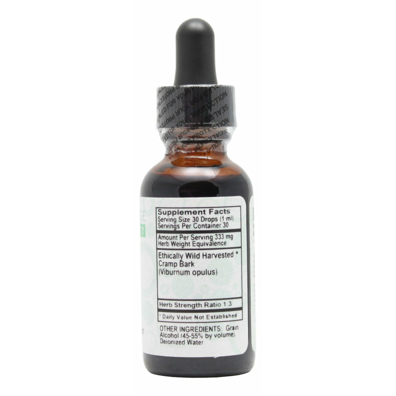 Cramp Bark - 1 oz Liquid - Supplement Facts