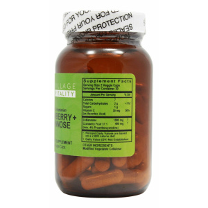 Cranberry + D-Mannose - 60 Capsules - Supplement Facts