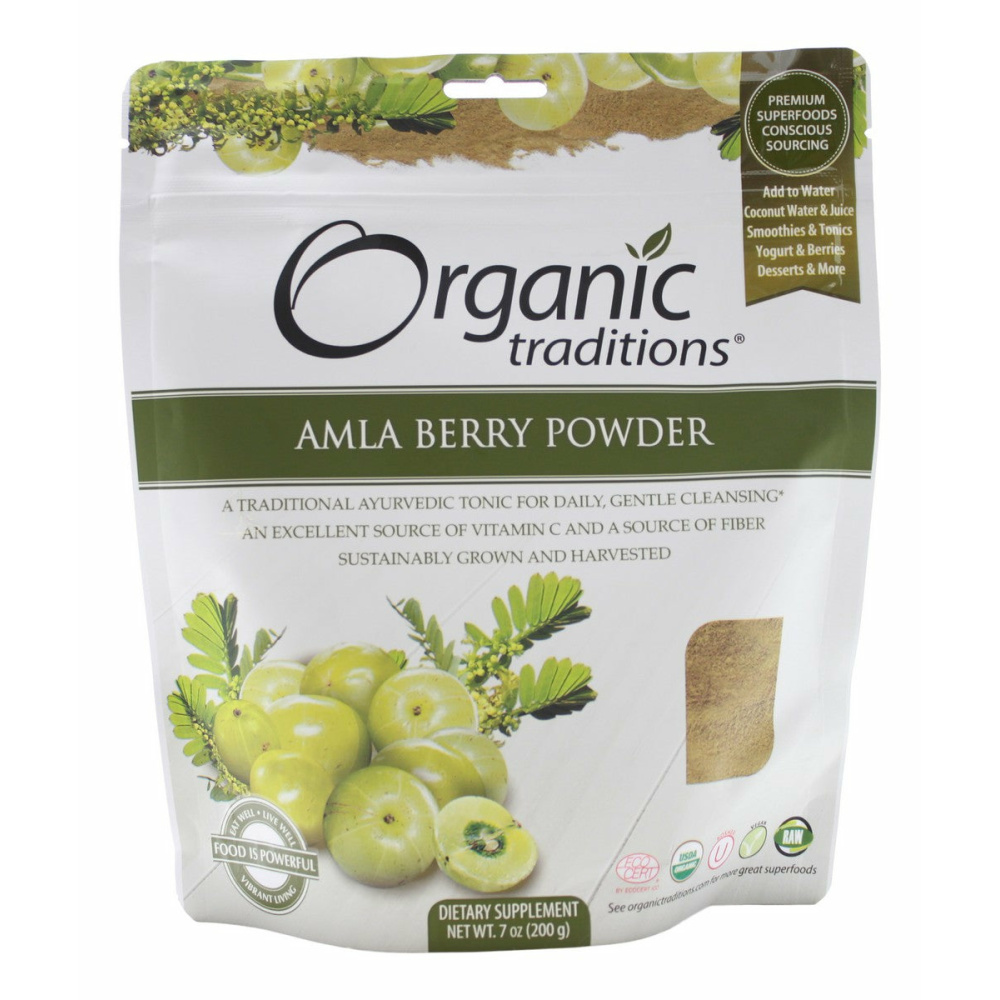 Amla Berry Powder - 7 oz - Front