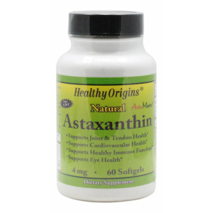 Astaxanthin 4 mg - 60 Softgels - Front