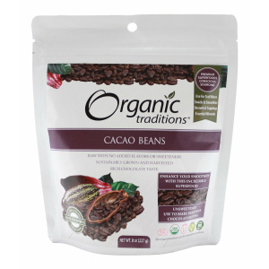 Cacao Beans - 8 oz - Front