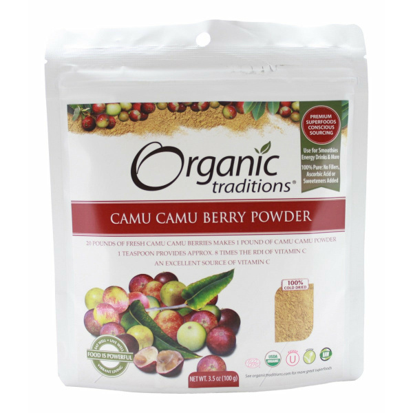 Camu Camu Berry Powder - 3.5 oz - Front