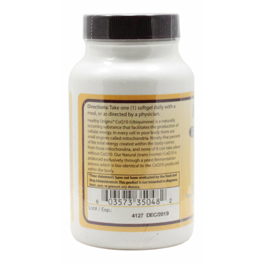 CoQ10 200 mg - 60 Softgels - Information