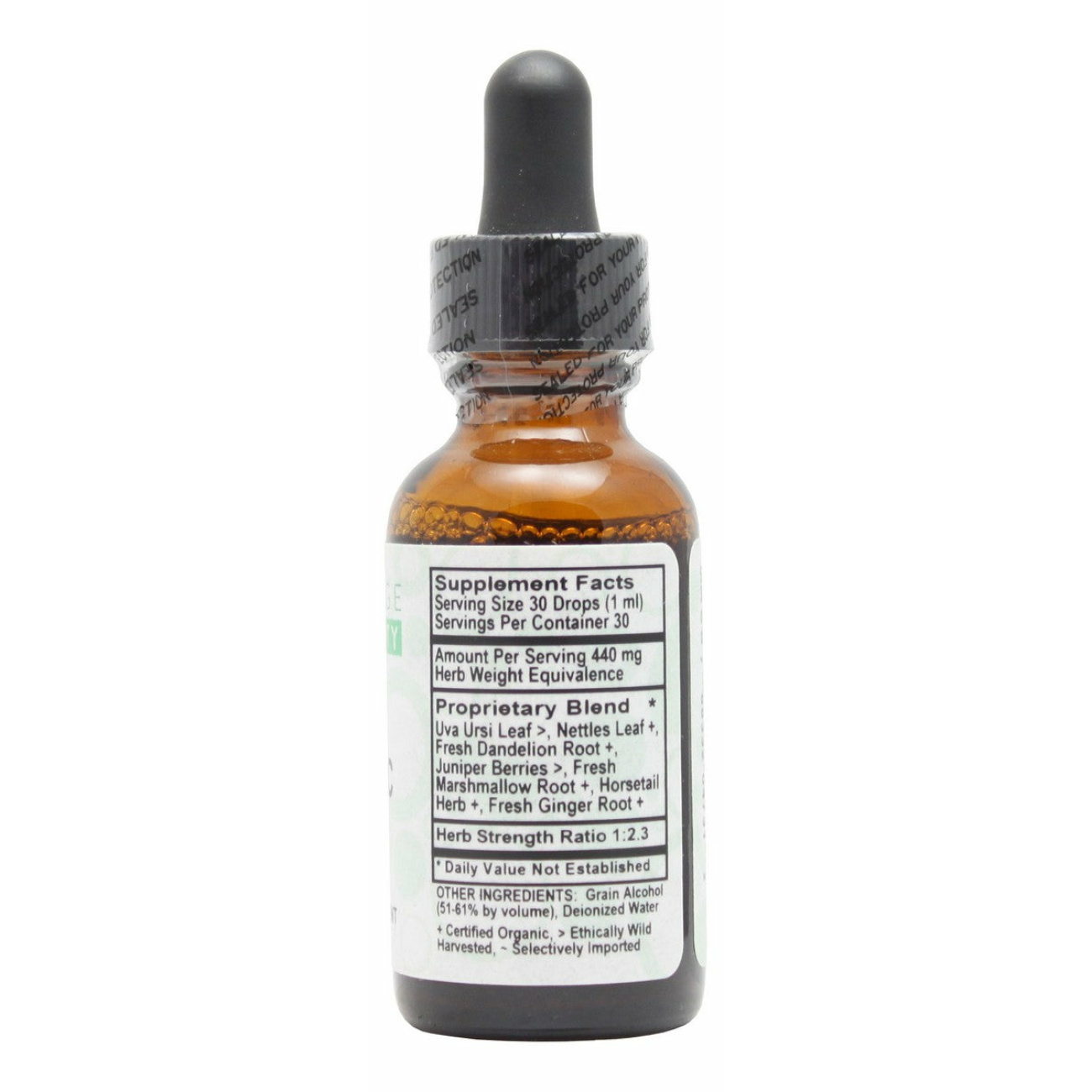 Diuretic - 1 oz Liquid - Supplement Facts