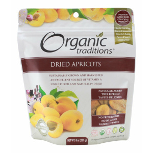 Dried Apricots - 8 oz - Front