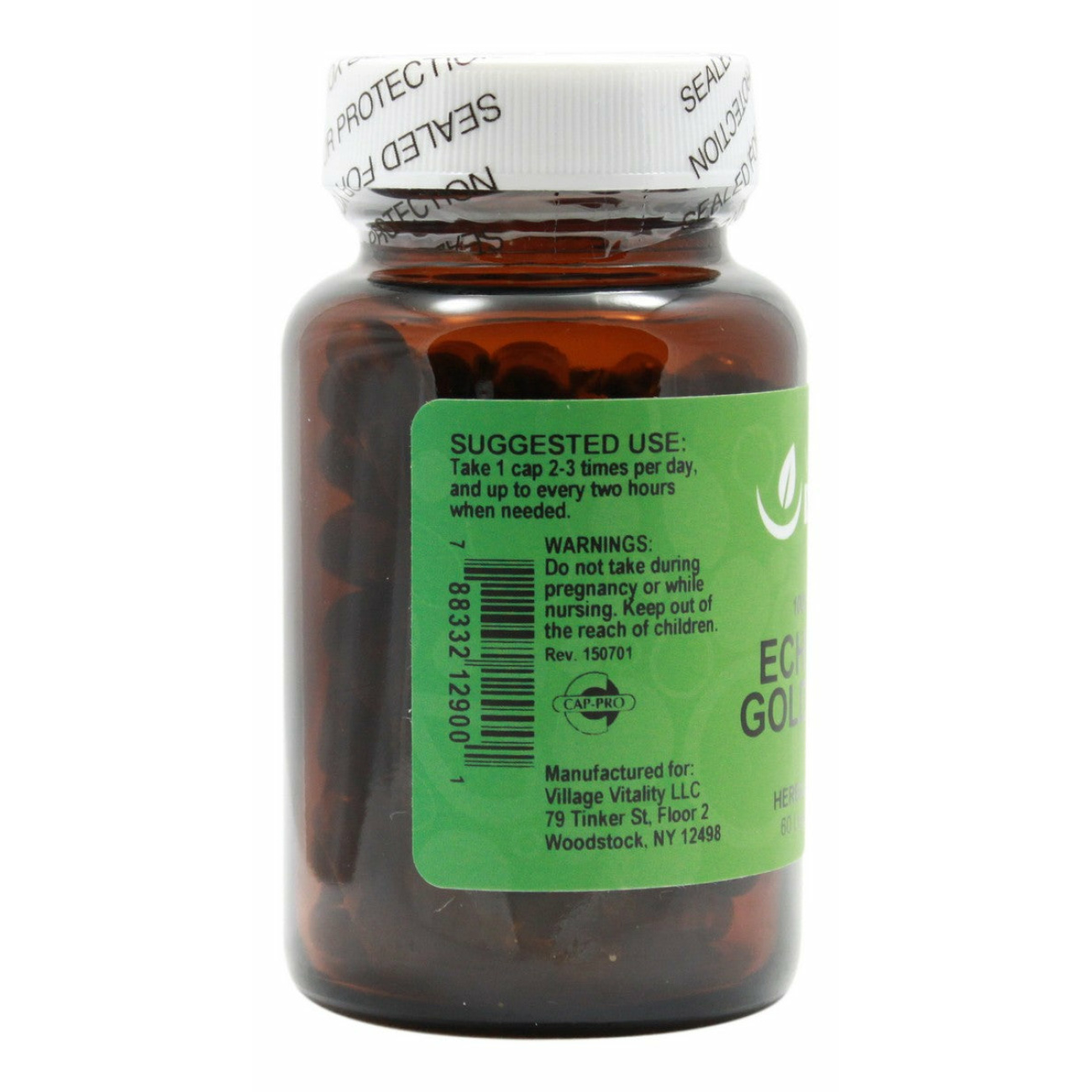 Echinacea Goldenseal - 60 Liquid Capsules - Info