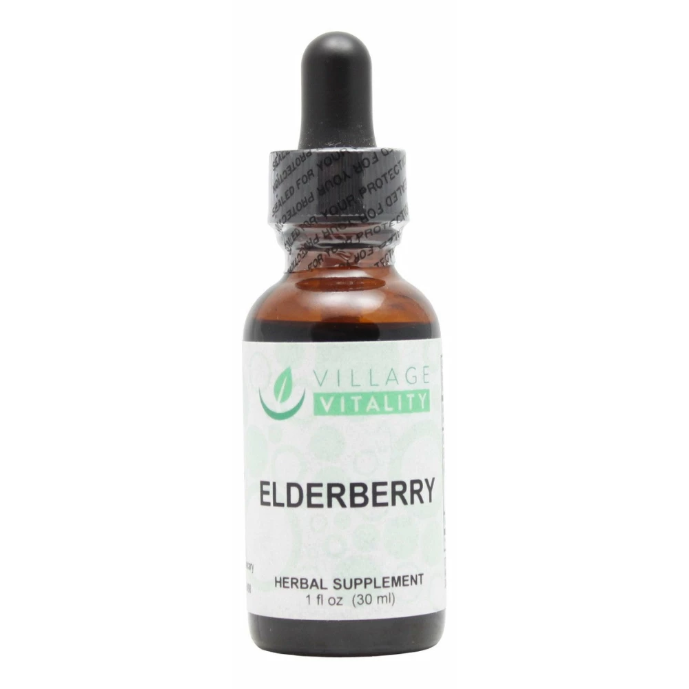 Elderberry - 1 oz Liquid - Front