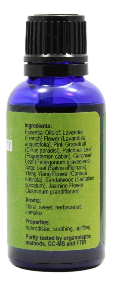 Essential Love Essential Oil - 1 oz - Supplement Facts