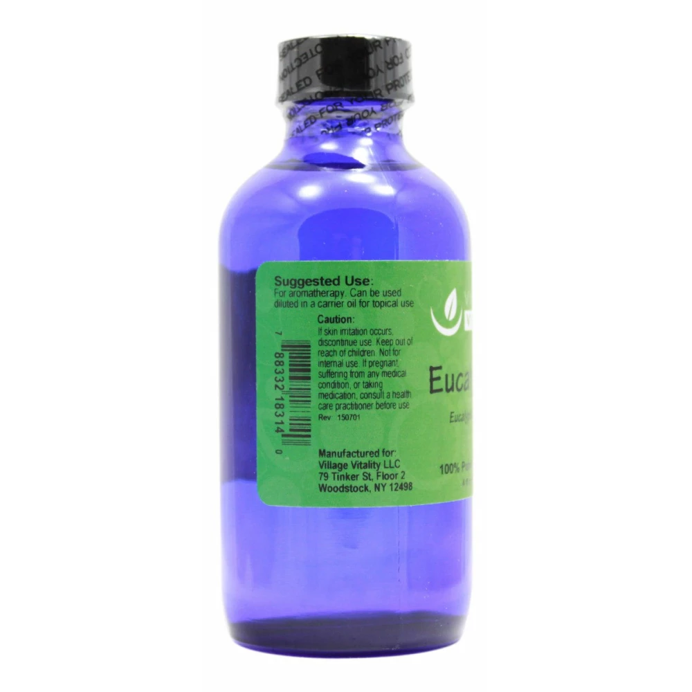 Eucalyptus Essential Oil - 4 oz Liquid - Info