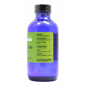 Eucalyptus Essential Oil - 4 oz Liquid - Supplement Facts