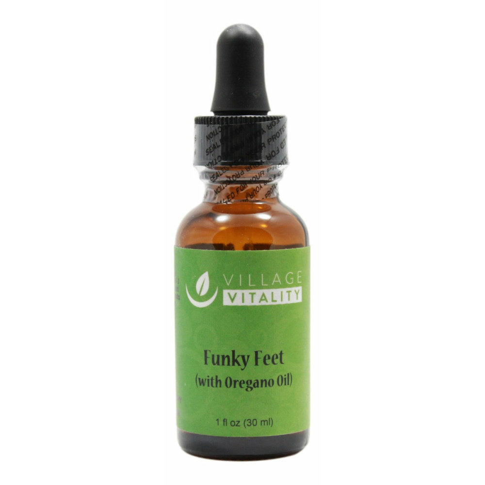 Funky Feet with Oregano Oil - 1 oz Liquid - Front