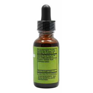 Gentian - 1 oz Liquid - Supplement Facts