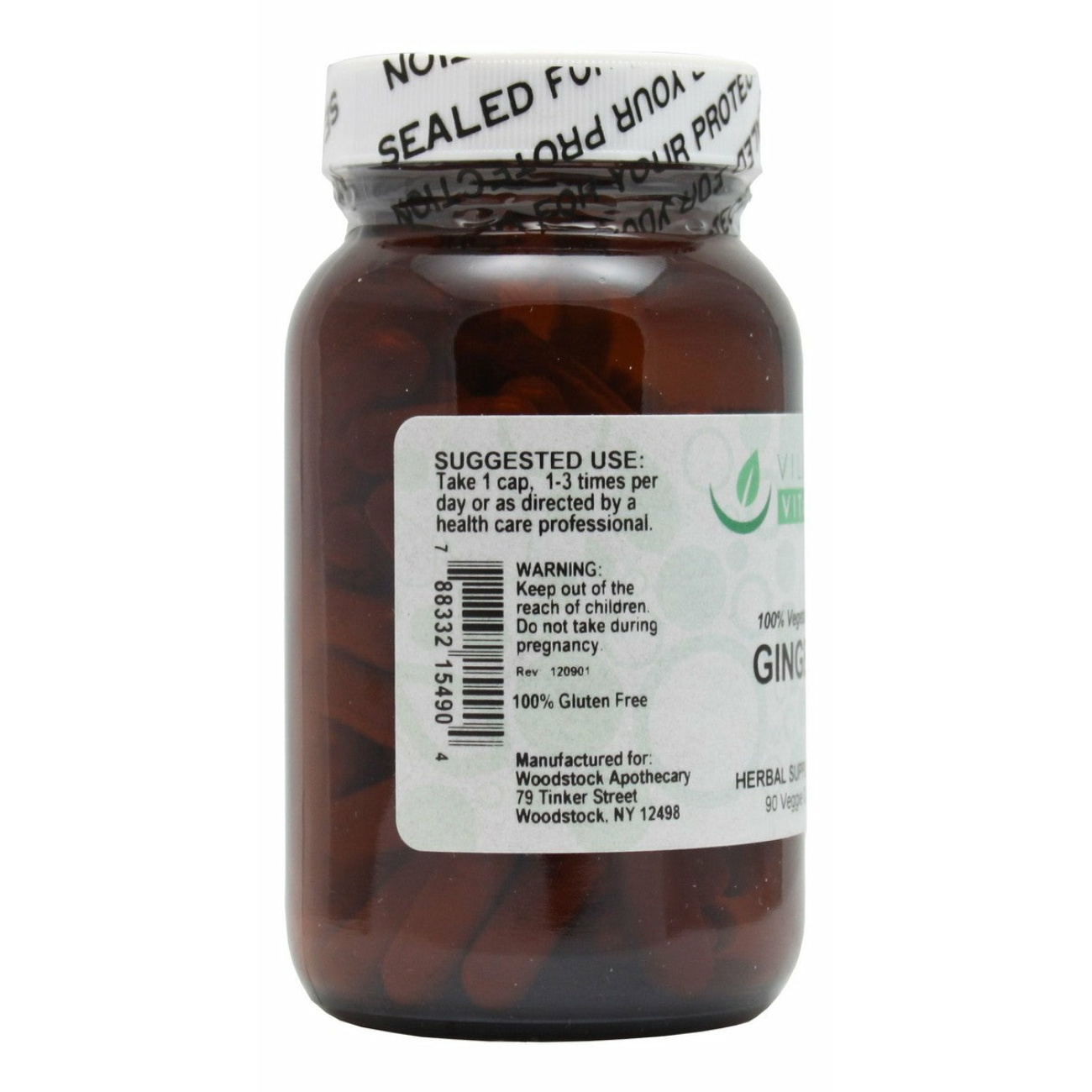 Ginger - 90 Capsules - Info