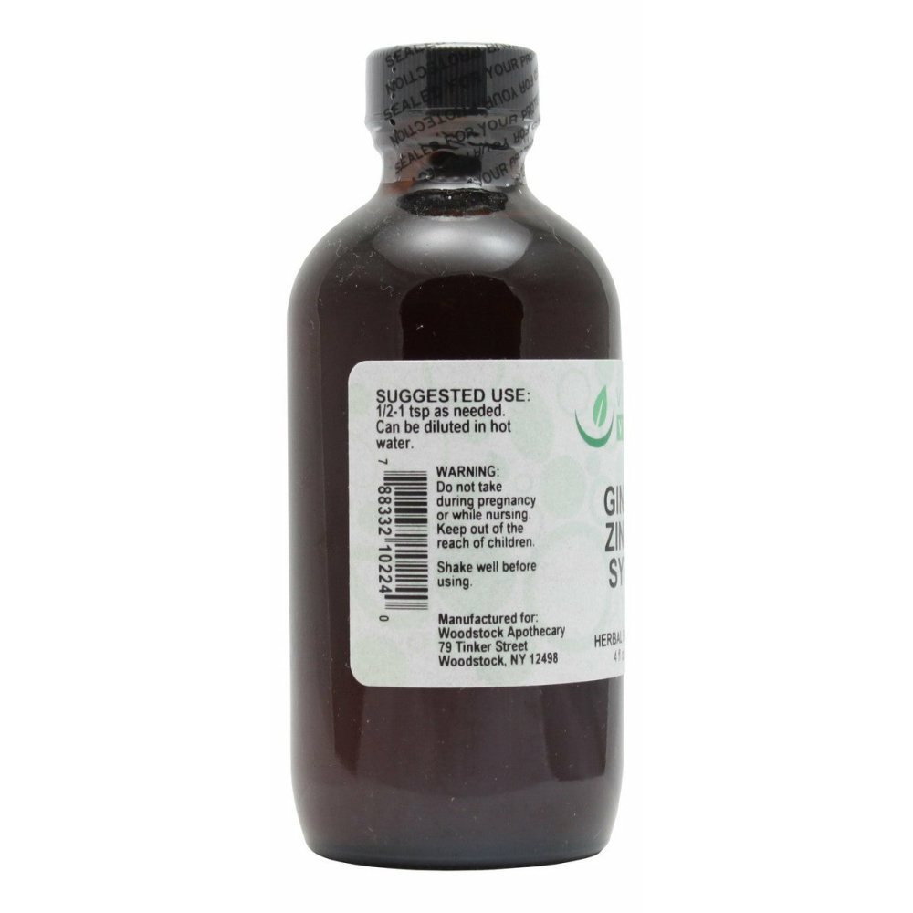 Ginger Zinger Syrup - 4 oz Liquid - Info