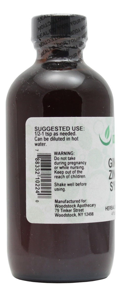 Ginger Zinger Syrup - 4 oz Liquid