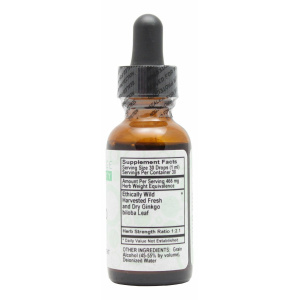 Ginkgo - 1 oz Liquid - Supplement Facts