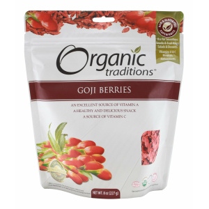 Goji Berries - 8 oz - Front