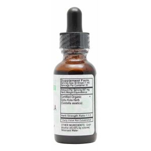 Gotu Kola - 1 oz Liquid - Supplement Facts