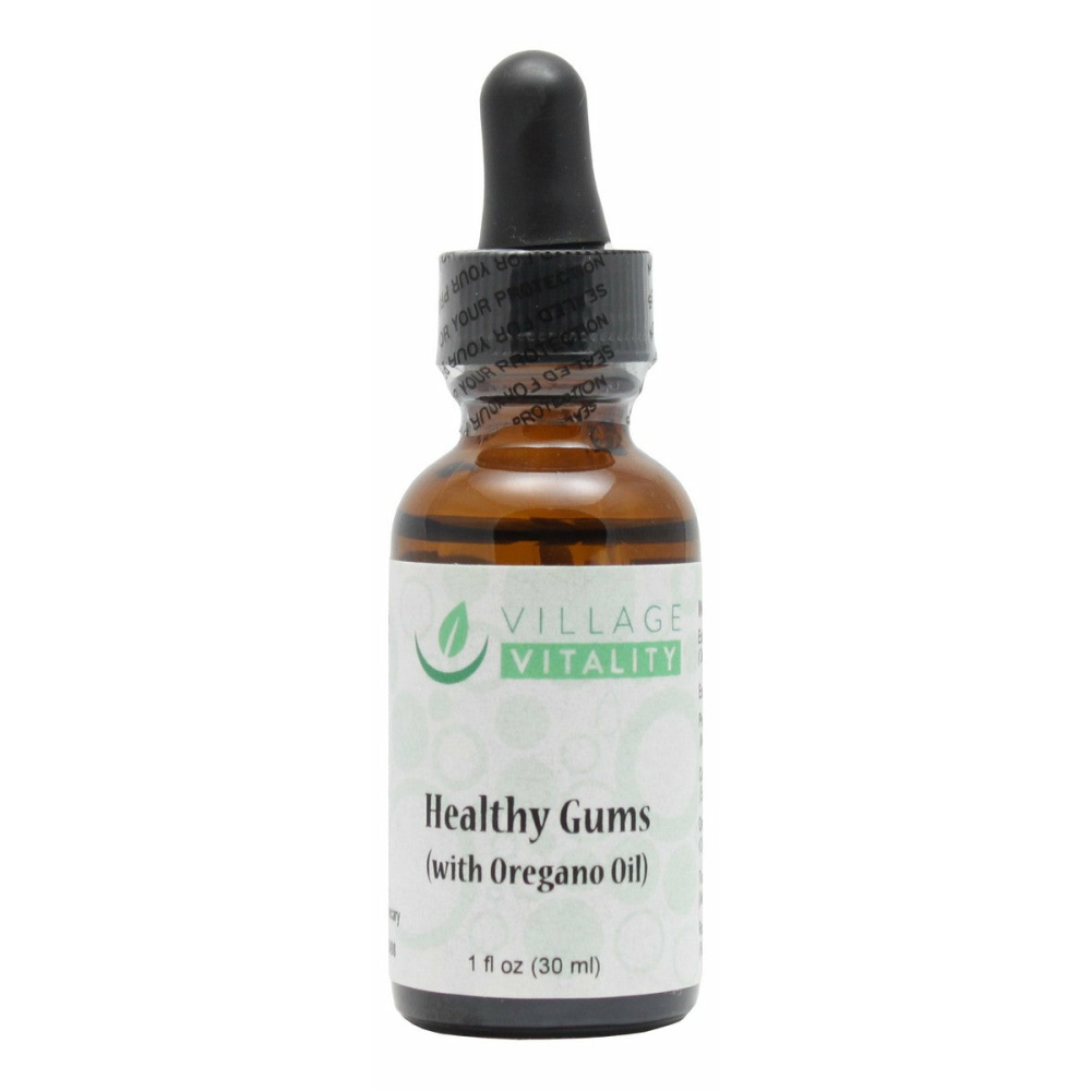 Healthy Gums (with Oregano Oil) - 1 oz - Front