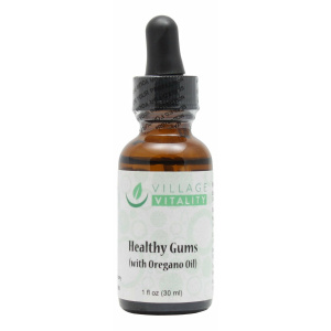 Healthy Gums (with Oregano Oil) - 1 oz - Front