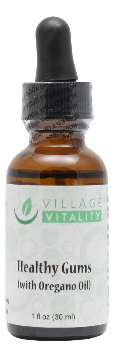 Healthy Gums (with Oregano Oil) - 1 oz - Front